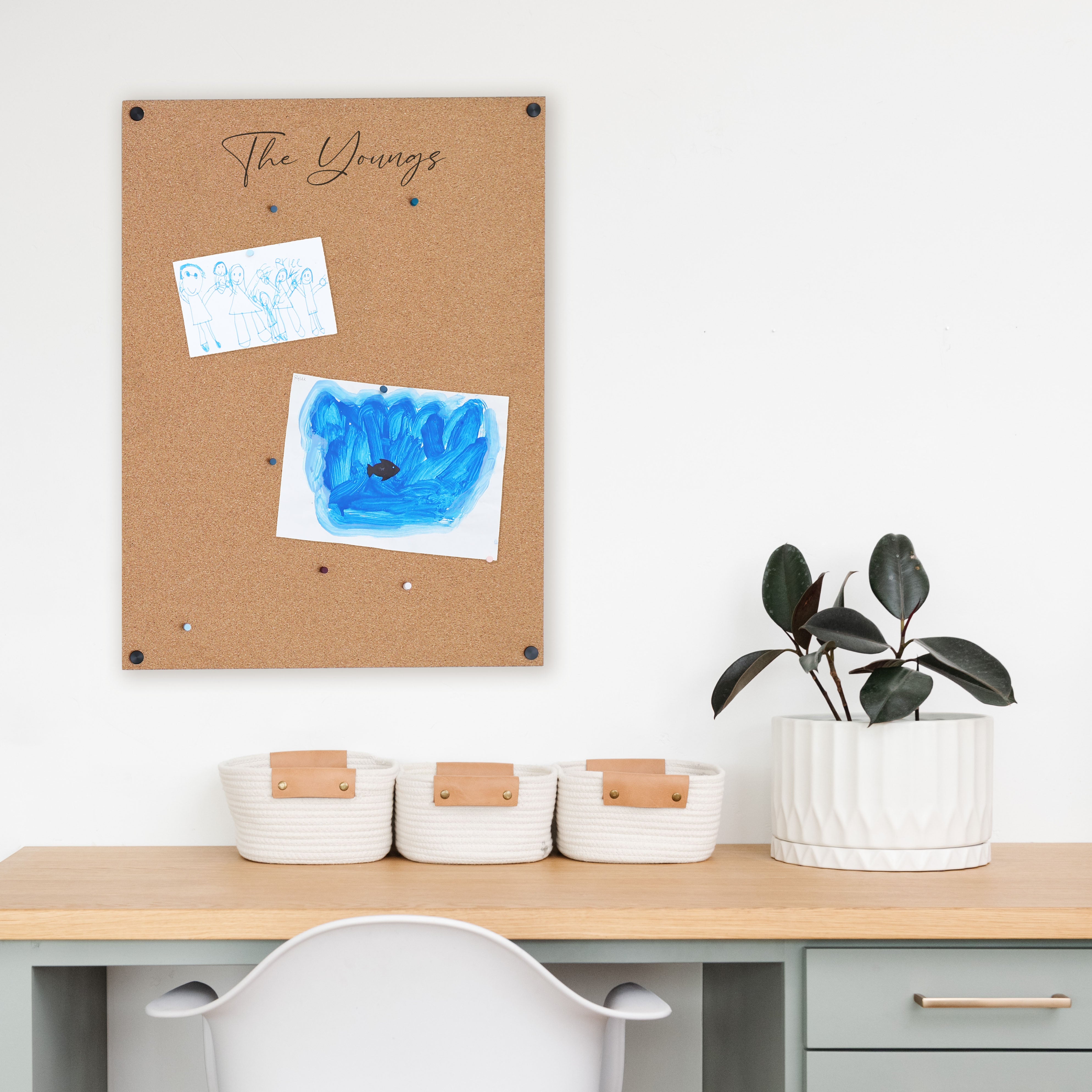 Custom Corkboards Circle And Square