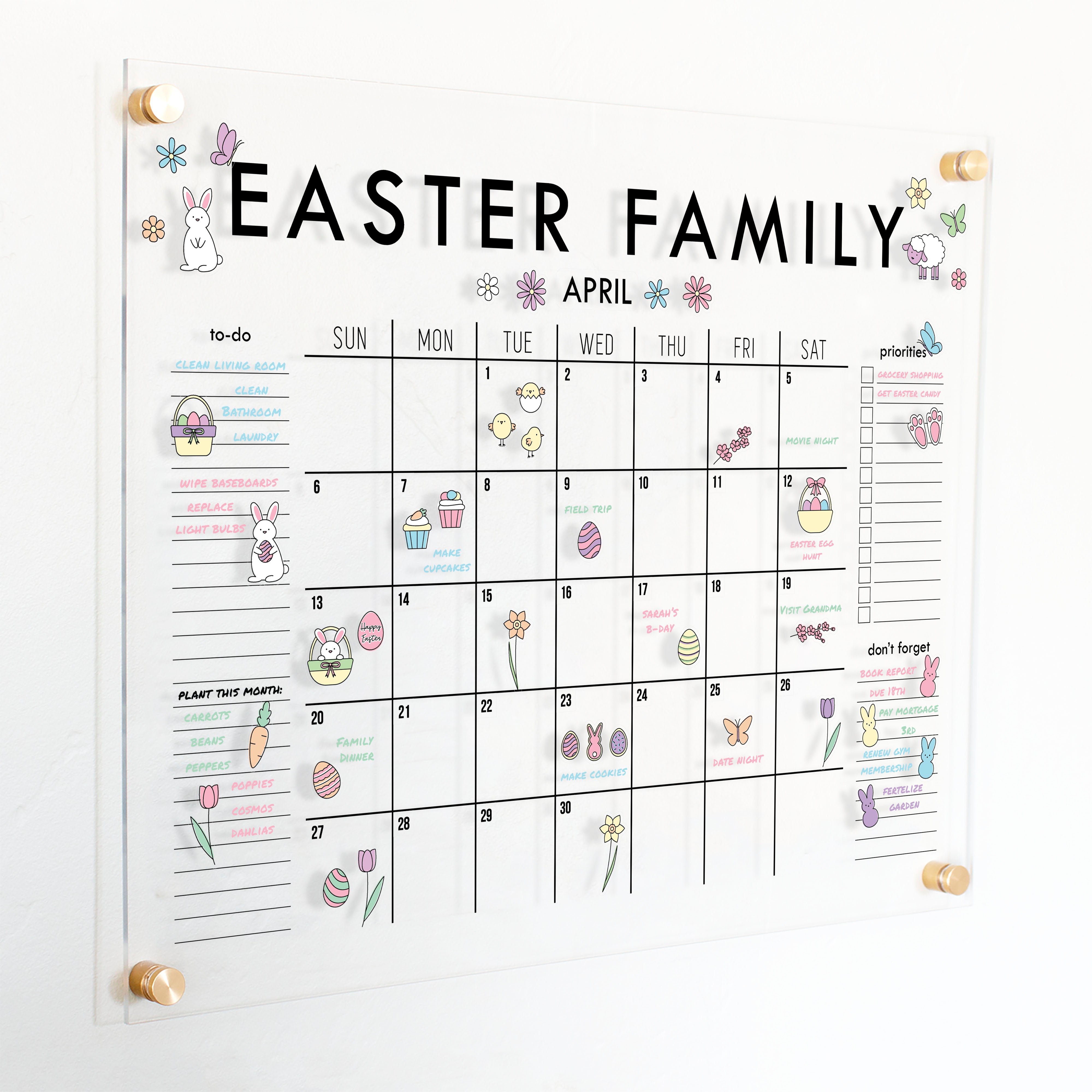 Easter Board Stickies