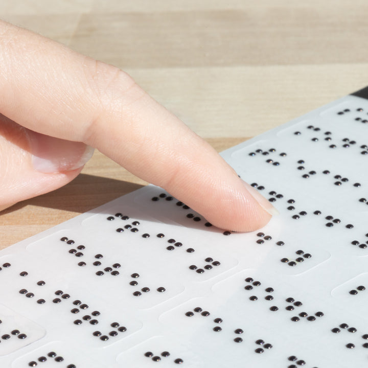 Custom Braille Board Stickies