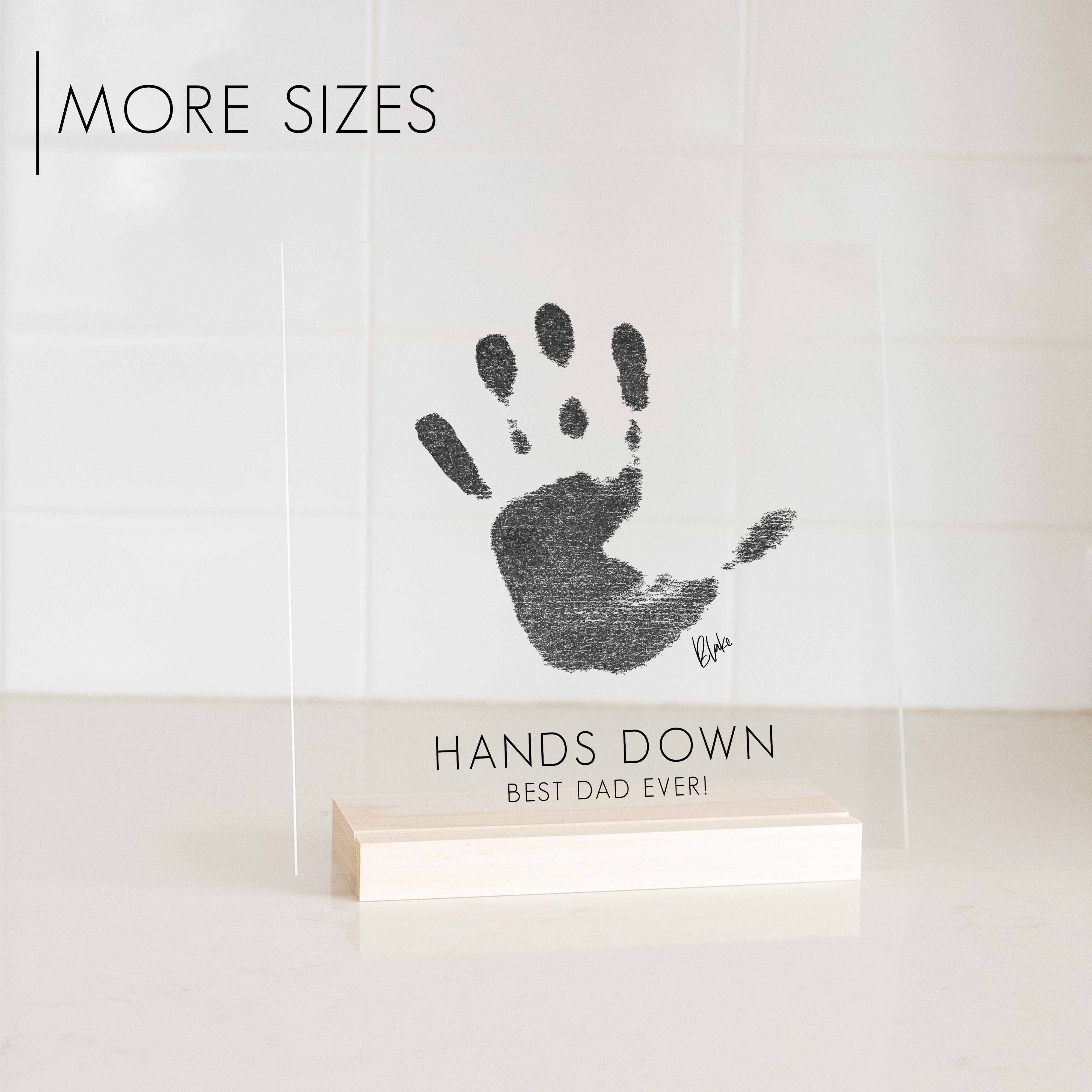 Personalised Family Handprint Print Family Hand Print Kit Included