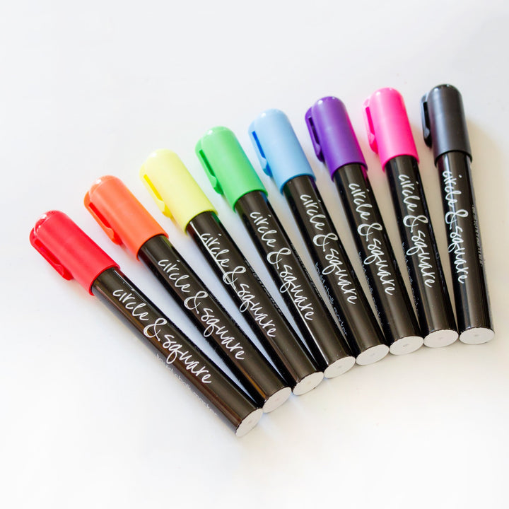 Neon Chalk Marker Set