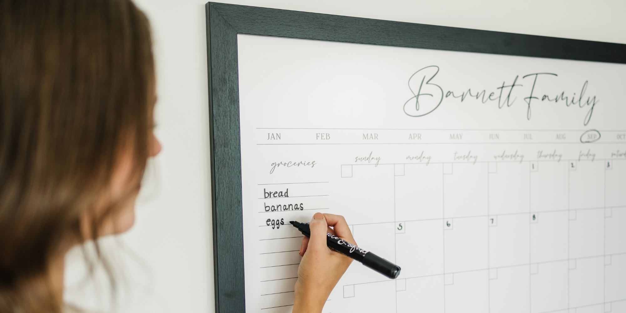 How to Clean a Whiteboard Calendar