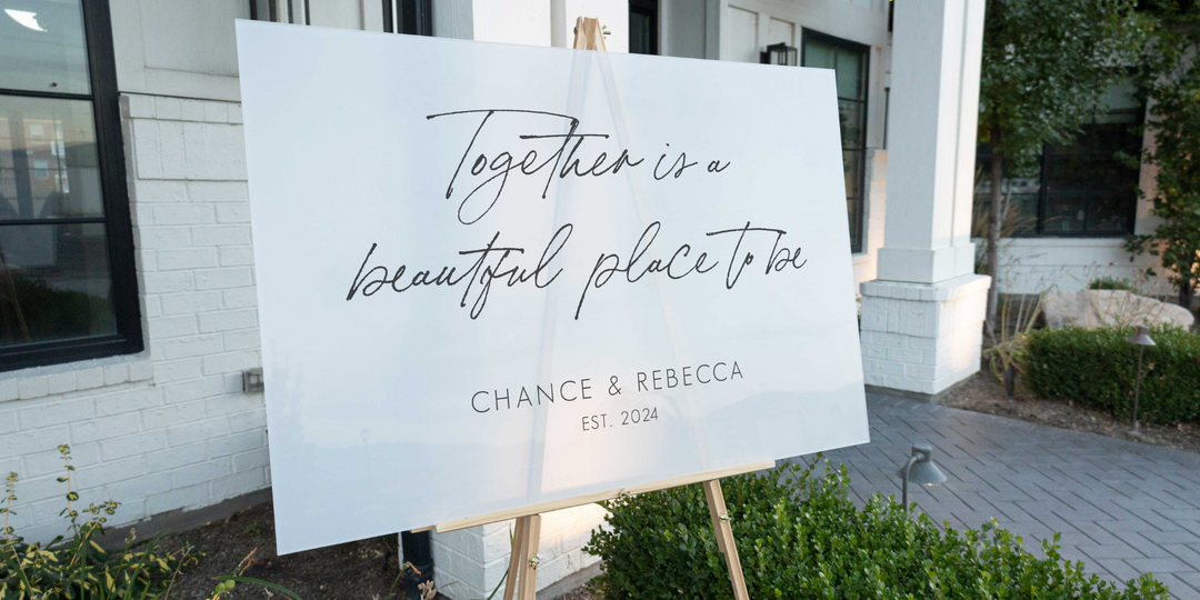 The Ultimate Wedding Sign Checklist: Every Sign You Need for Your Big Day