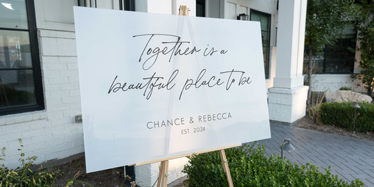 The Ultimate Wedding Sign Checklist: Every Sign You Need for Your Big Day