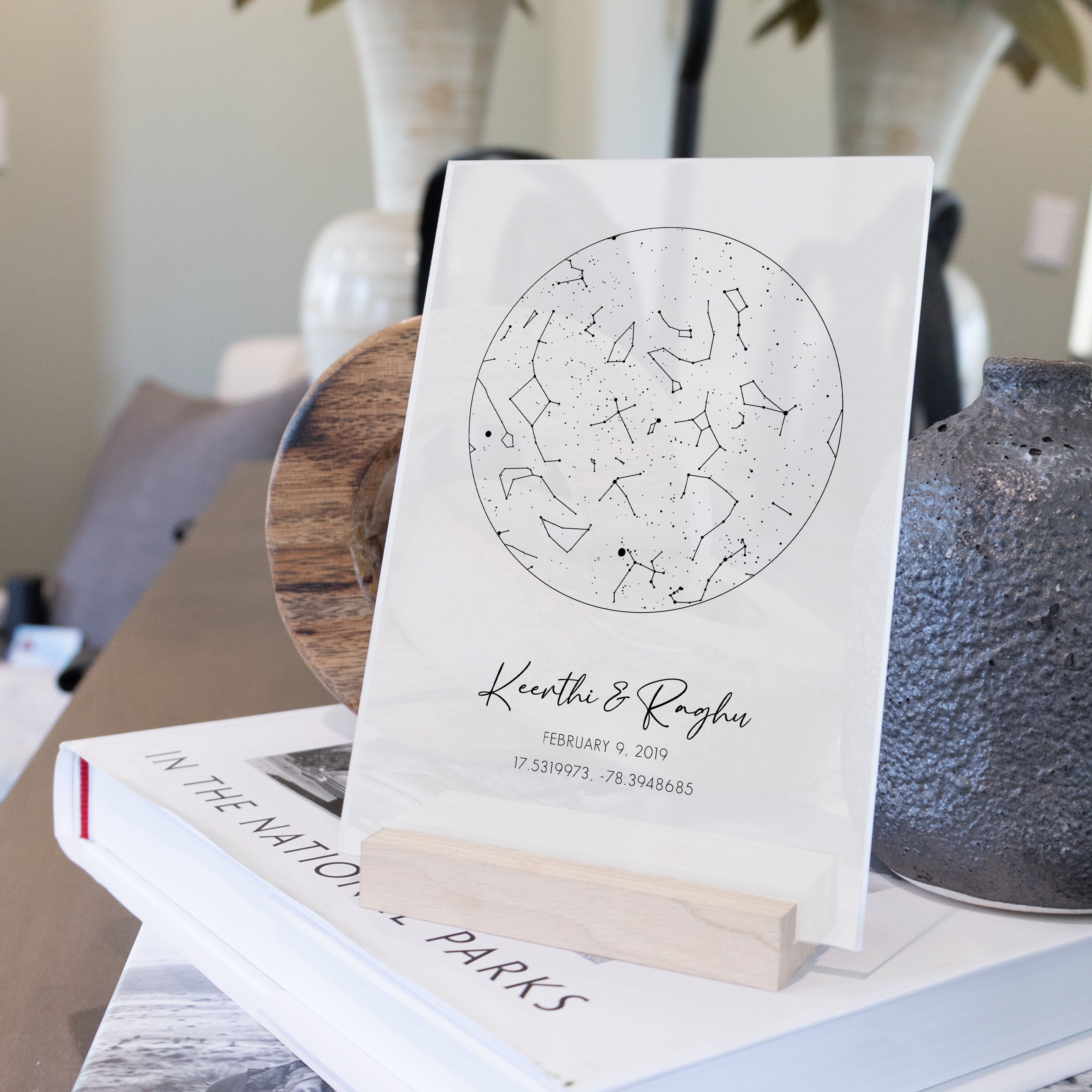 Custom Star Maps | Circle and Square – circleandsquaredecor