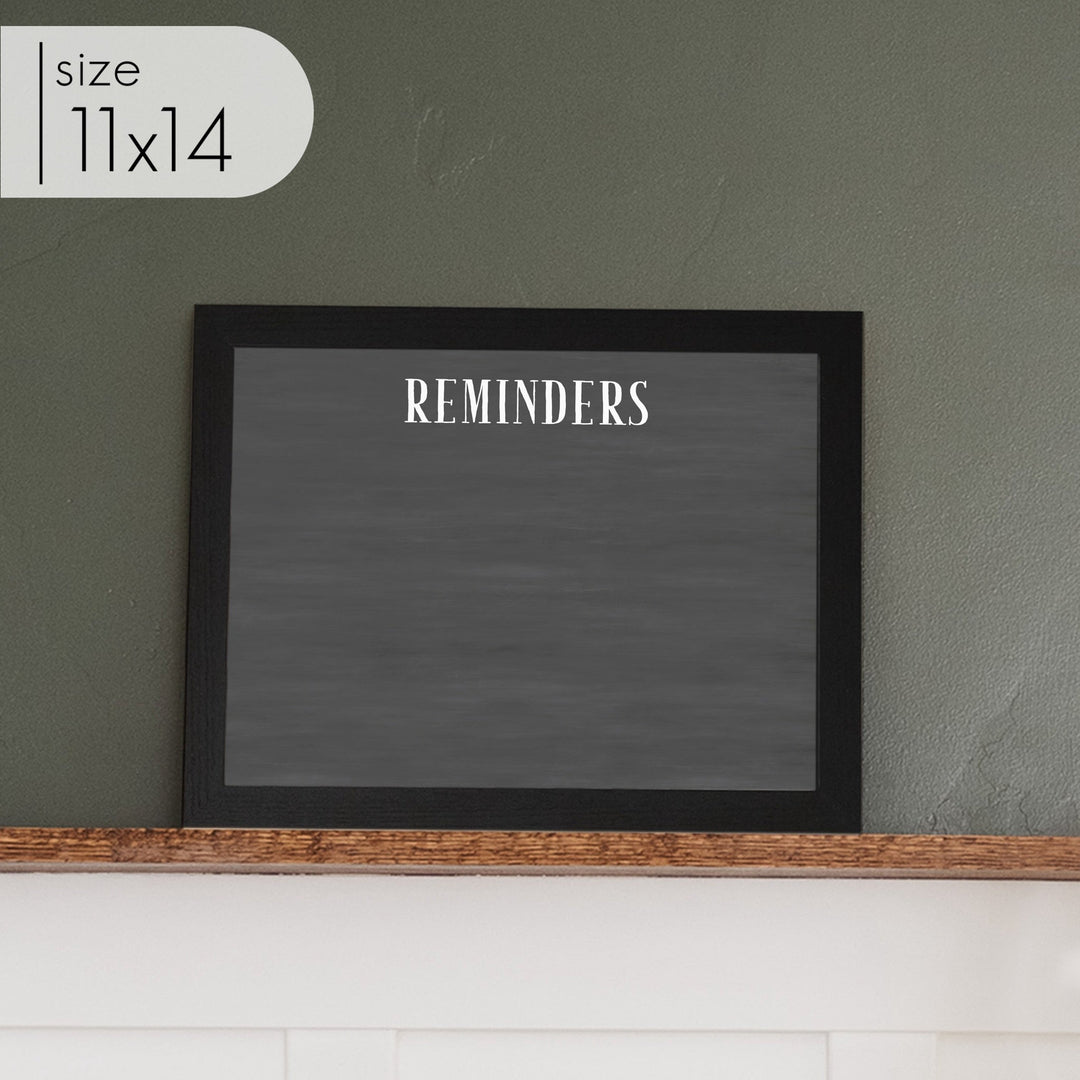 Small Framed Chalkboard | Horizontal Swanson
