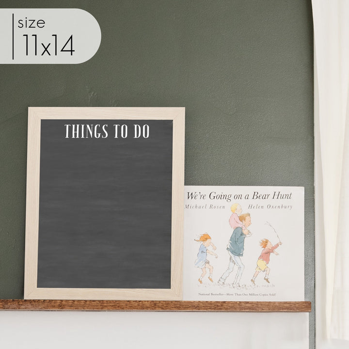 Small Framed Chalkboard | Vertical Swanson