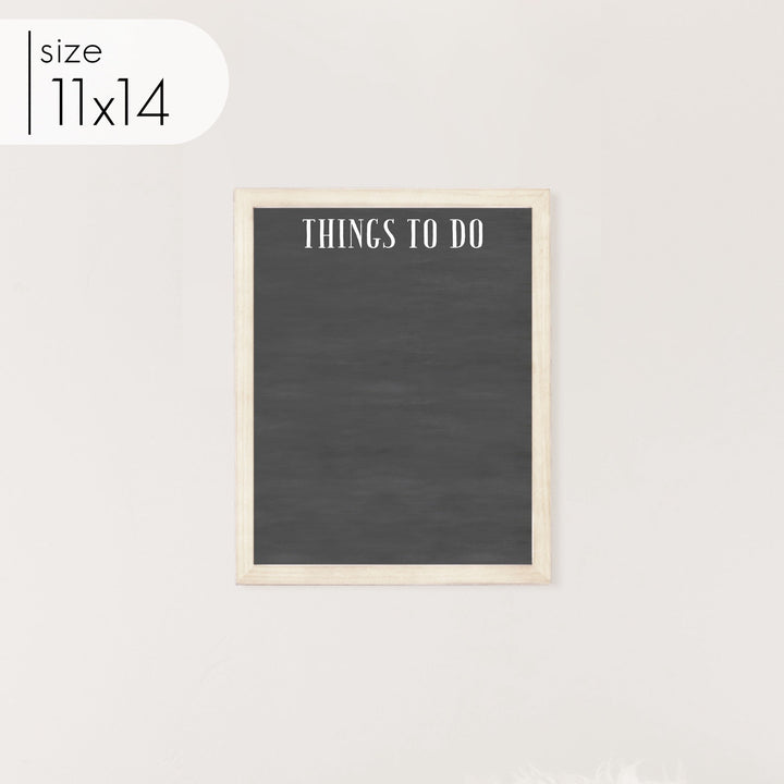 Small Framed Chalkboard | Vertical Swanson