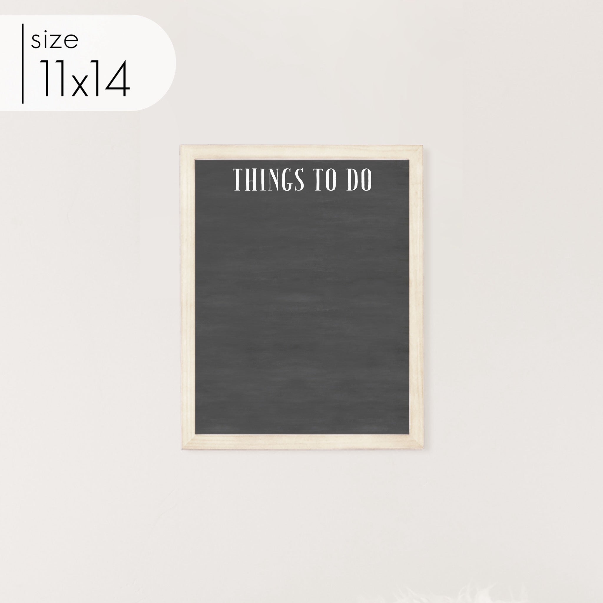 Small Framed Chalkboard | Vertical Swanson