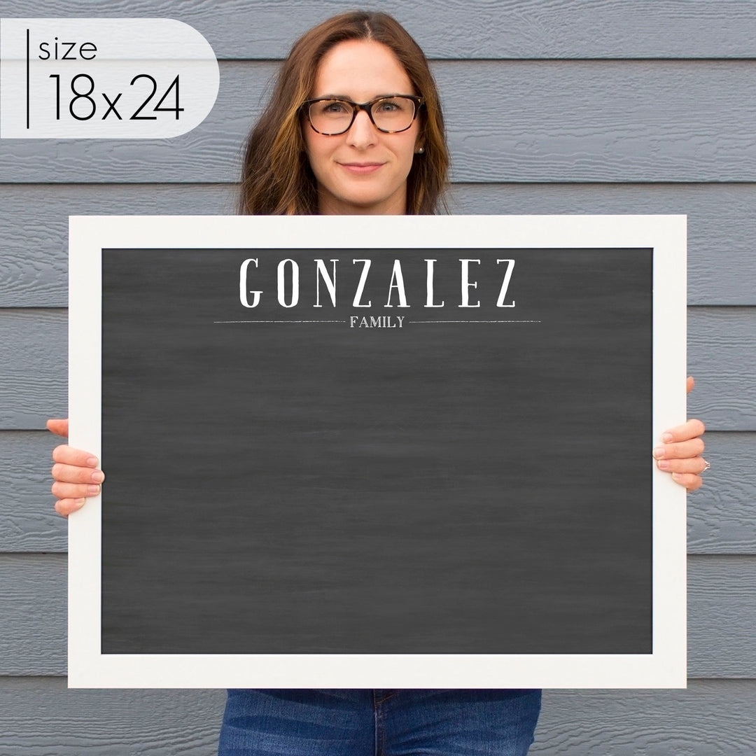Large Framed Chalkboard | Horizontal Swanson
