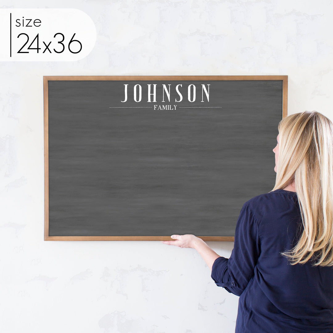 Large Framed Chalkboard | Horizontal Swanson