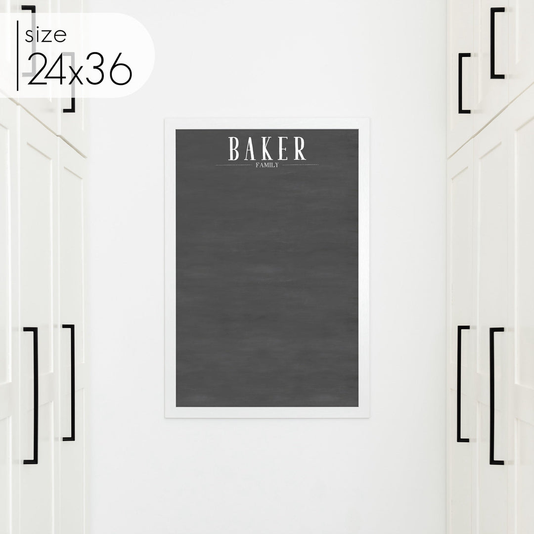 Large Framed Chalkboard | Vertical Swanson