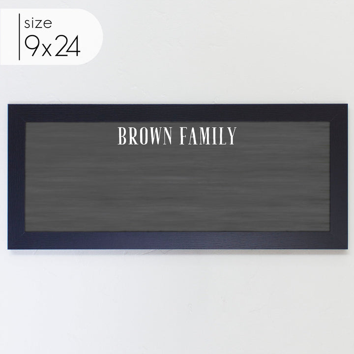 Slim Framed Chalkboard | Horizontal Swanson
