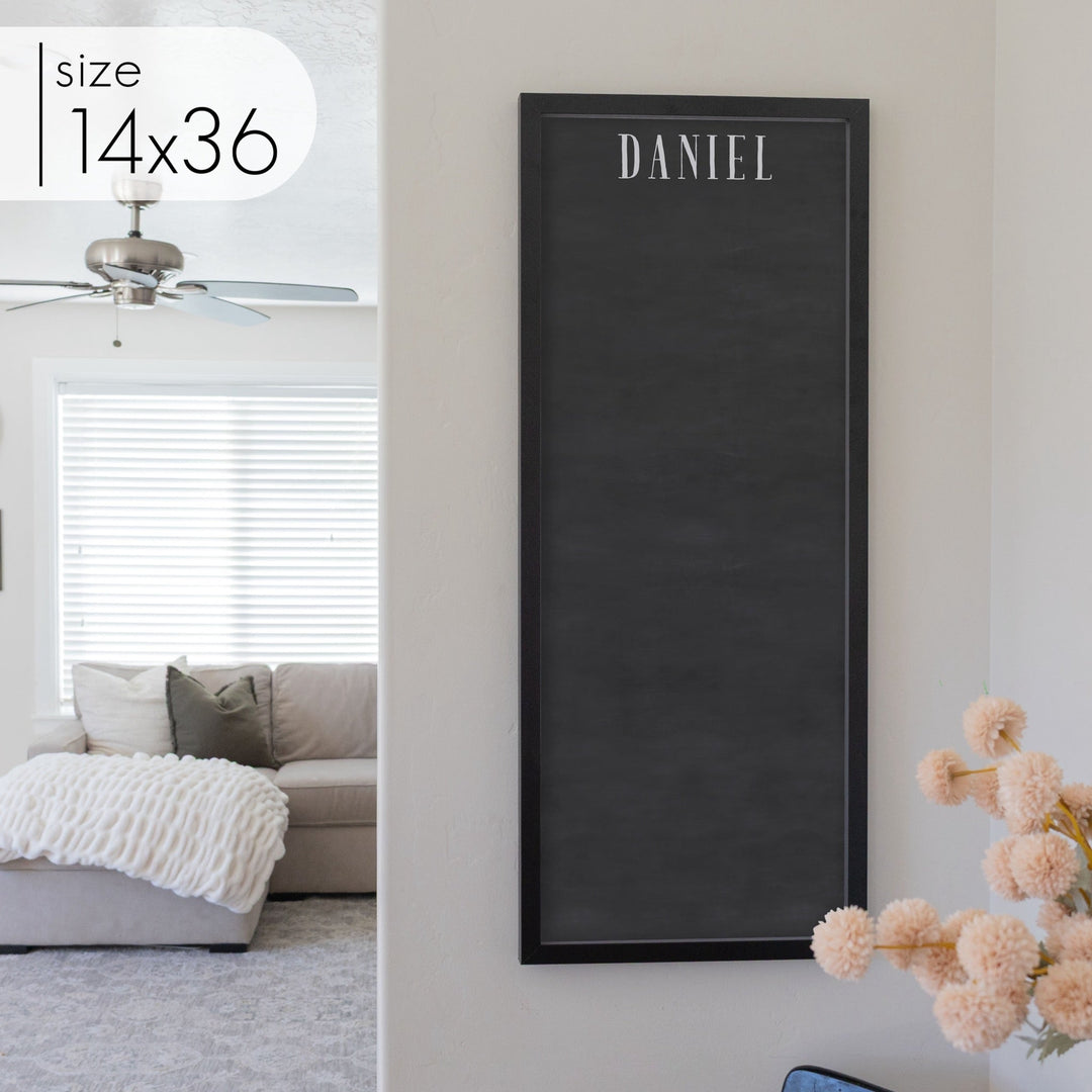 Slim Framed Chalkboard | Vertical Swanson