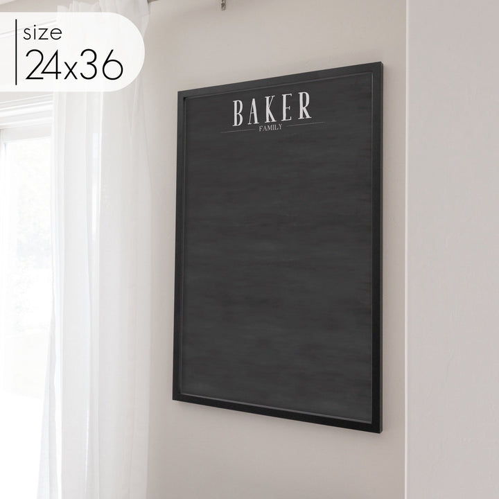 Large Framed Chalkboard | Vertical Swanson