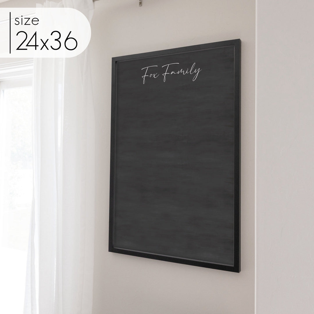 Large Framed Chalkboard | Vertical Pennington