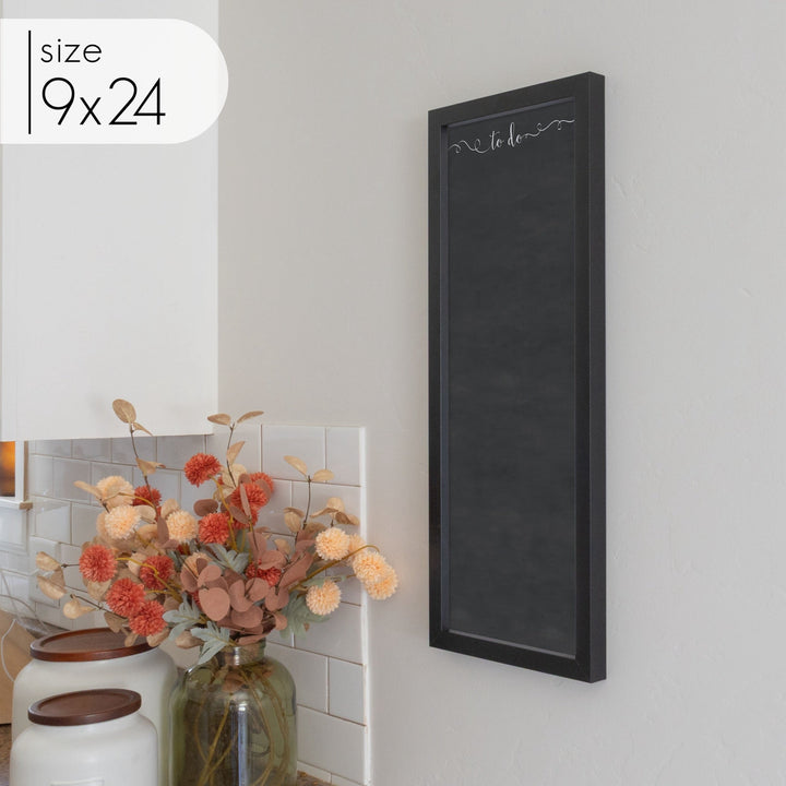 Slim Framed Chalkboard | Vertical Knope