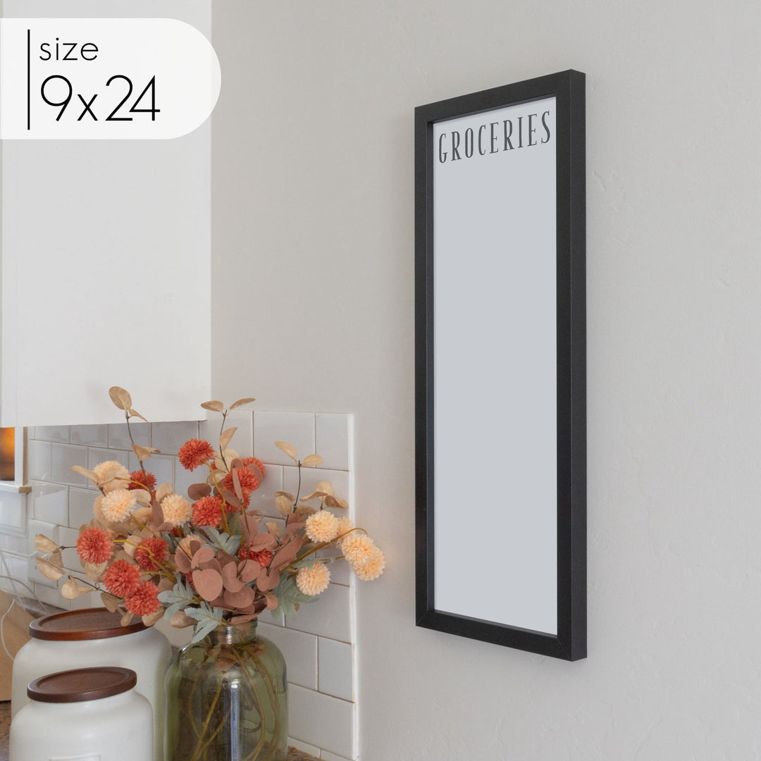 Slim Framed Whiteboard | Vertical Swanson