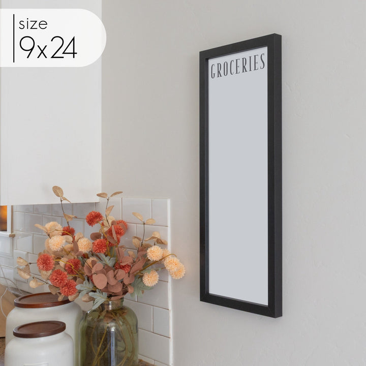 Slim Framed Whiteboard | Vertical Swanson