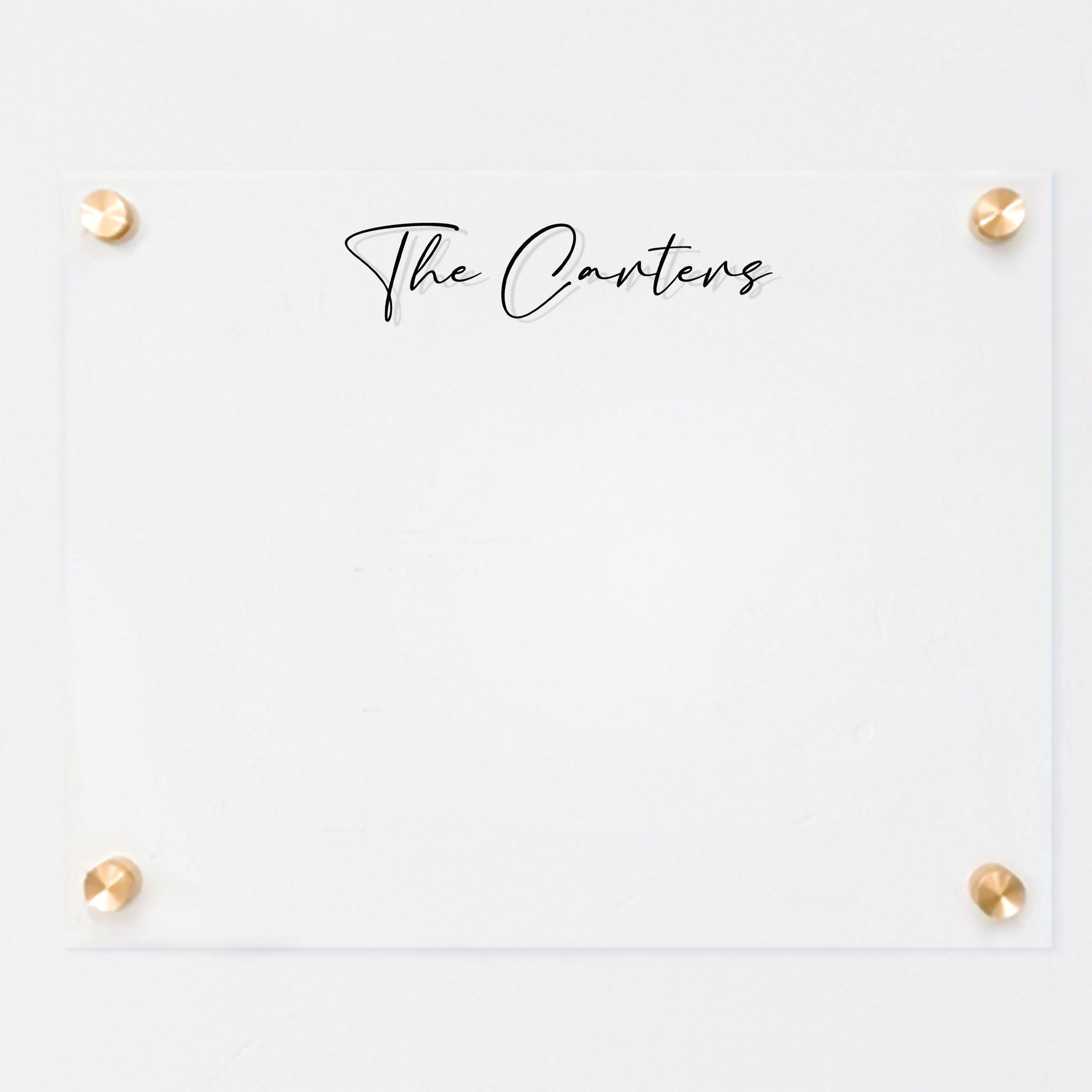 Small Acrylic Dry-erase Board | Horizontal Pennington