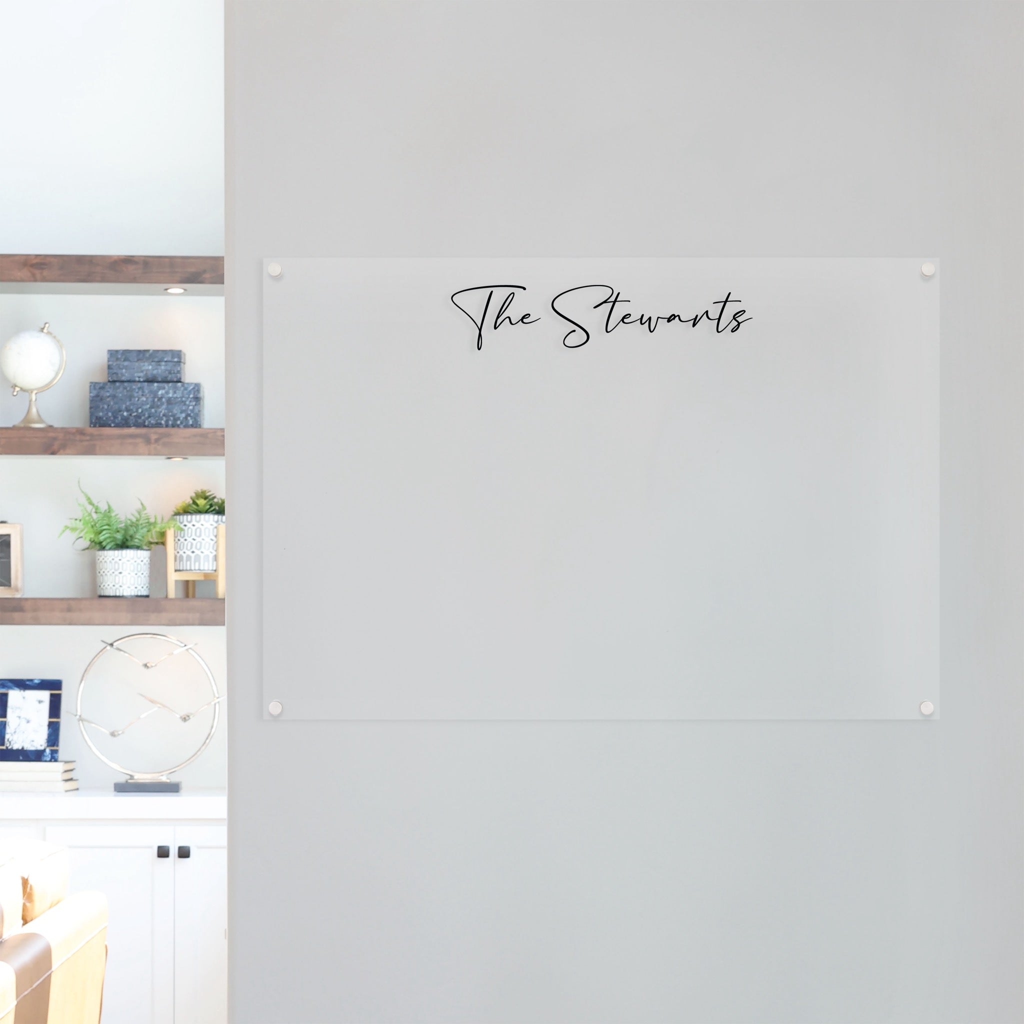 Large Acrylic Dry-erase Board | Horizontal Pennington