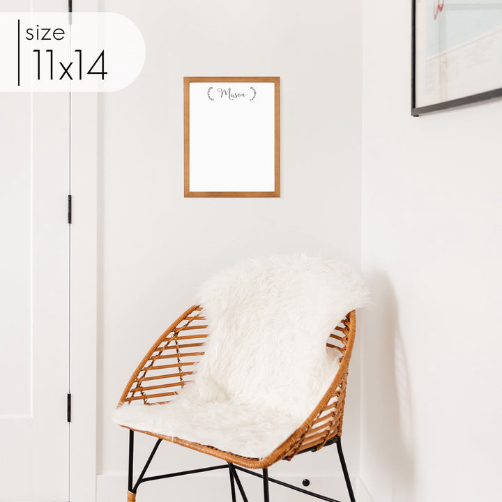Small Framed Whiteboard | Vertical Eagleton