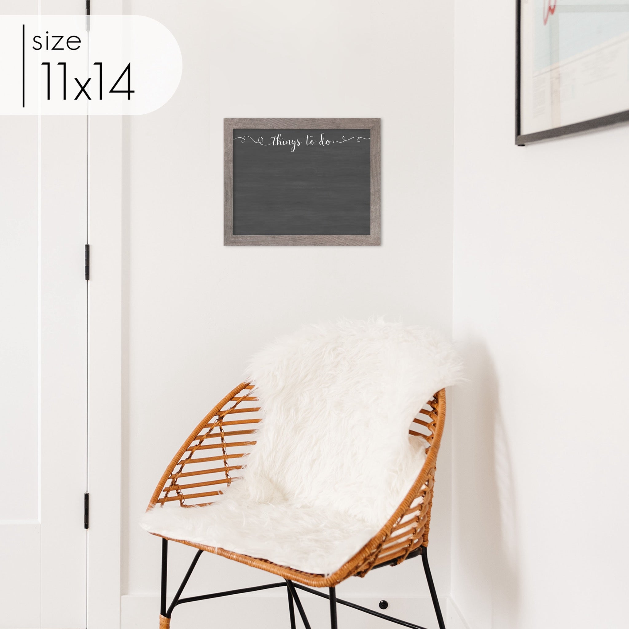 Small Framed Chalkboard | Horizontal Knope