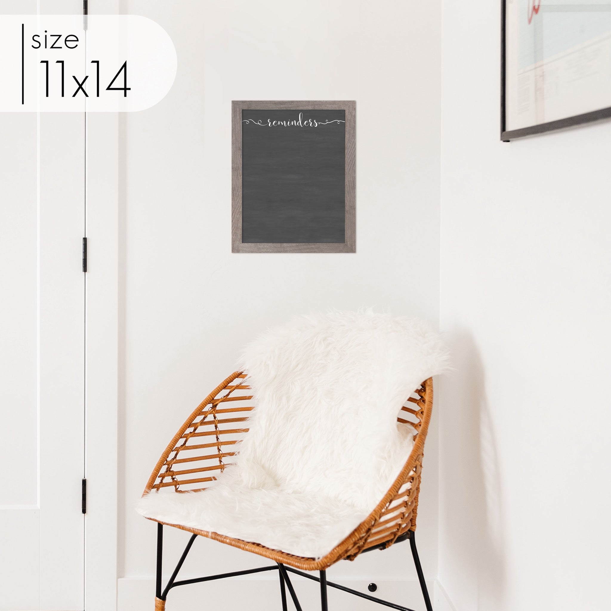 Small Framed Chalkboard | Vertical Knope