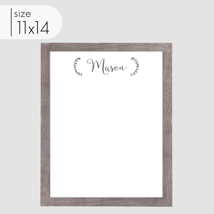 Small Framed Whiteboard | Vertical Eagleton