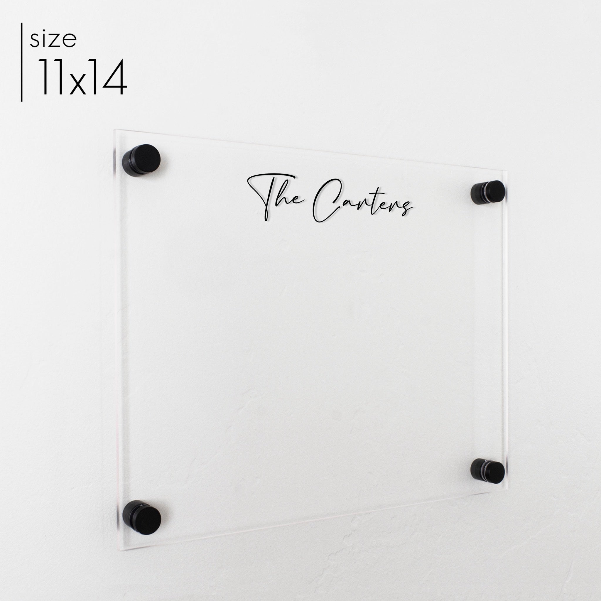 Small Acrylic Dry-erase Board | Horizontal Pennington