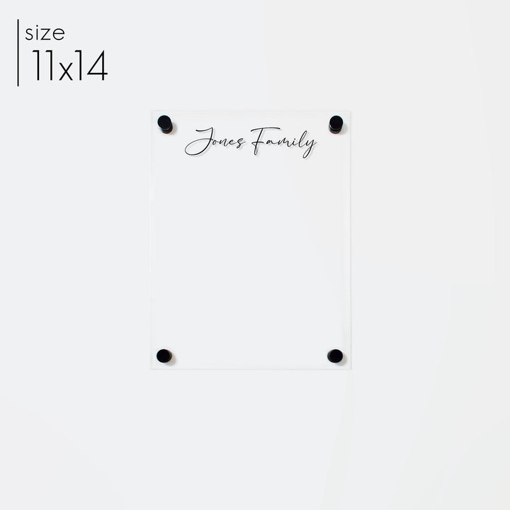 Small Acrylic Dry-erase Board | Vertical Pennington