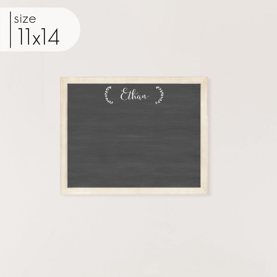 Small Framed Chalkboard | Horizontal Eagleton
