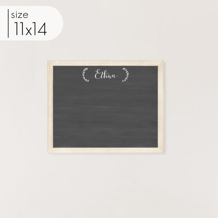 Small Framed Chalkboard | Horizontal Eagleton