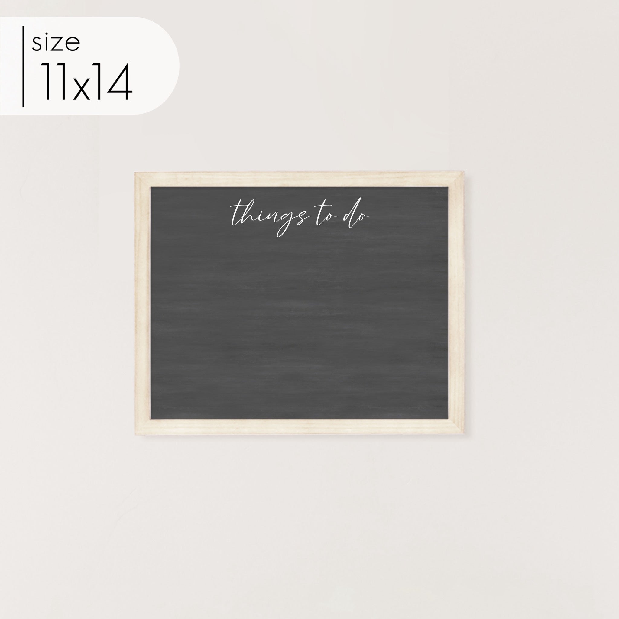 Small Framed Chalkboard | Horizontal Pennington
