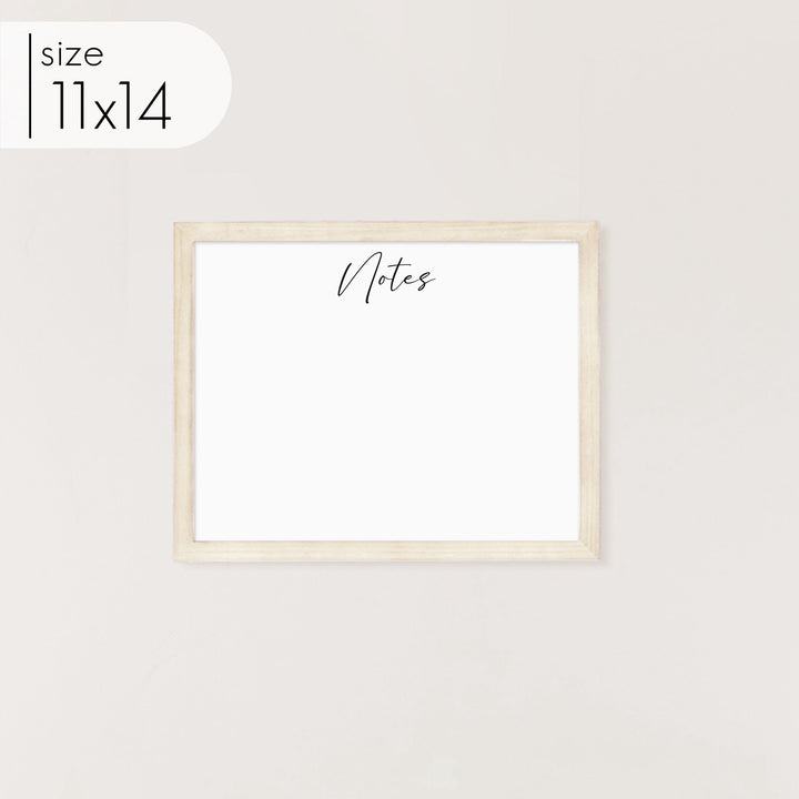 Small Framed Whiteboard | Horizontal Pennington