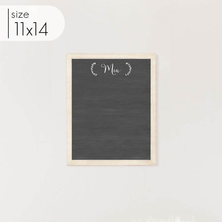 Small Framed Chalkboard | Vertical Eagleton