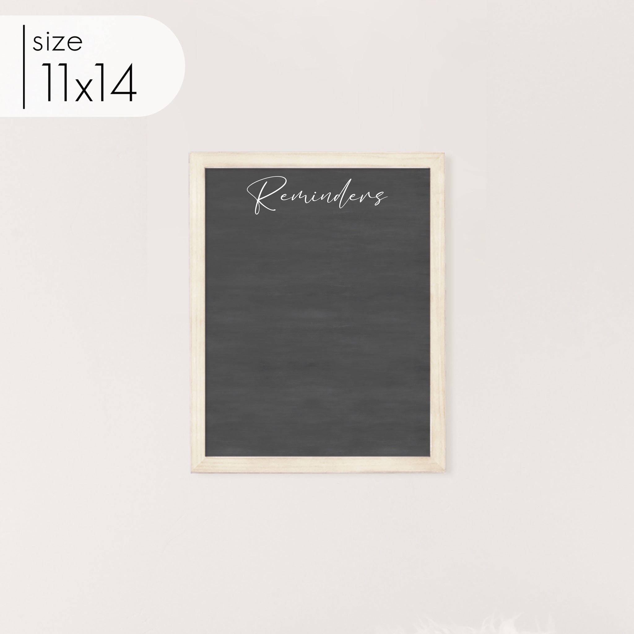 Small Framed Chalkboard | Vertical Pennington