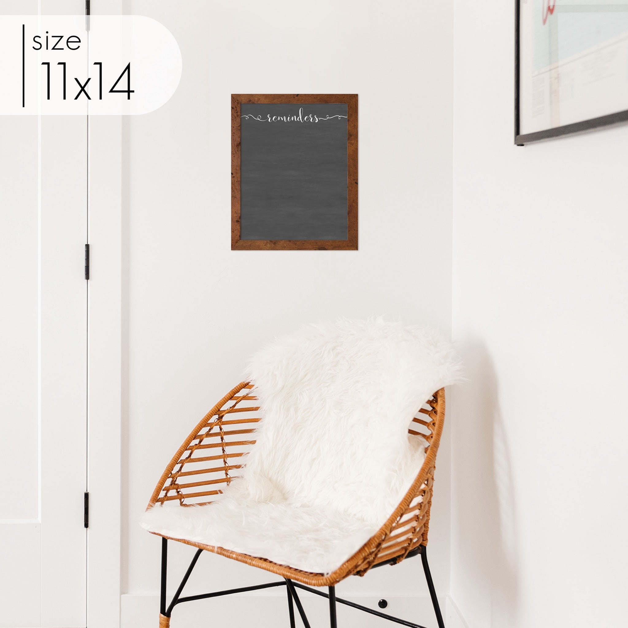 Small Framed Chalkboard | Vertical Knope