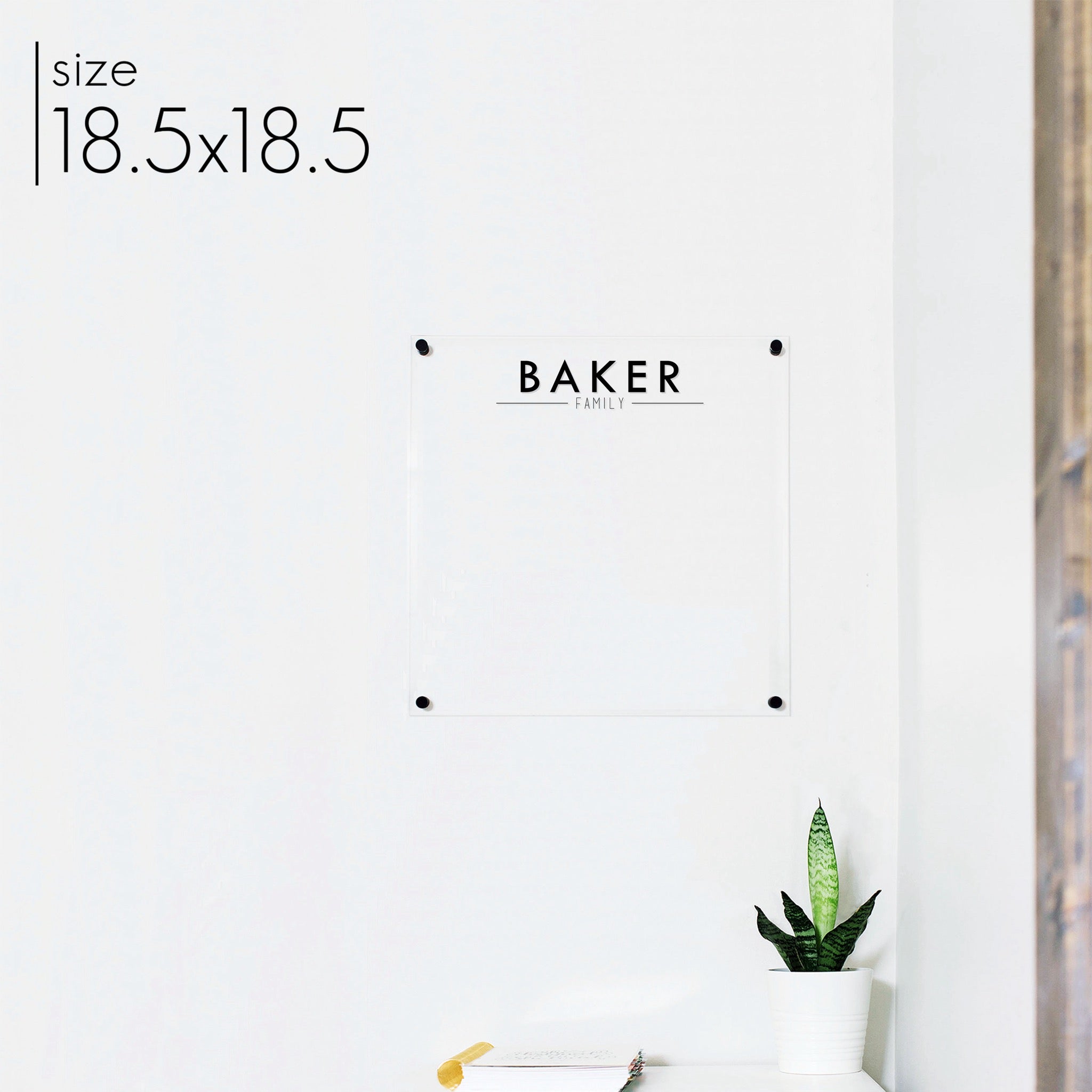 Square Acrylic Dry-erase Board | Square Craig