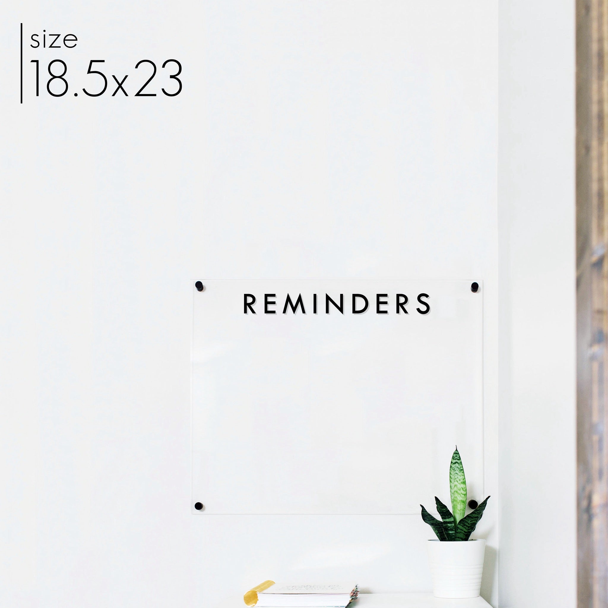 Large Acrylic Dry-erase Board | Horizontal Madi