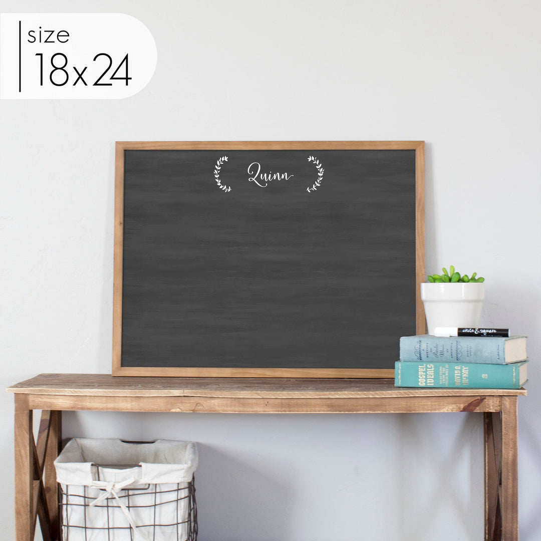 Large Framed Chalkboard | Horizontal Eagleton