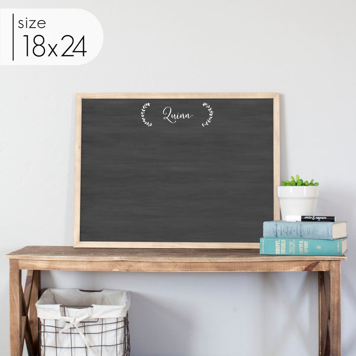 Large Framed Chalkboard | Horizontal Eagleton