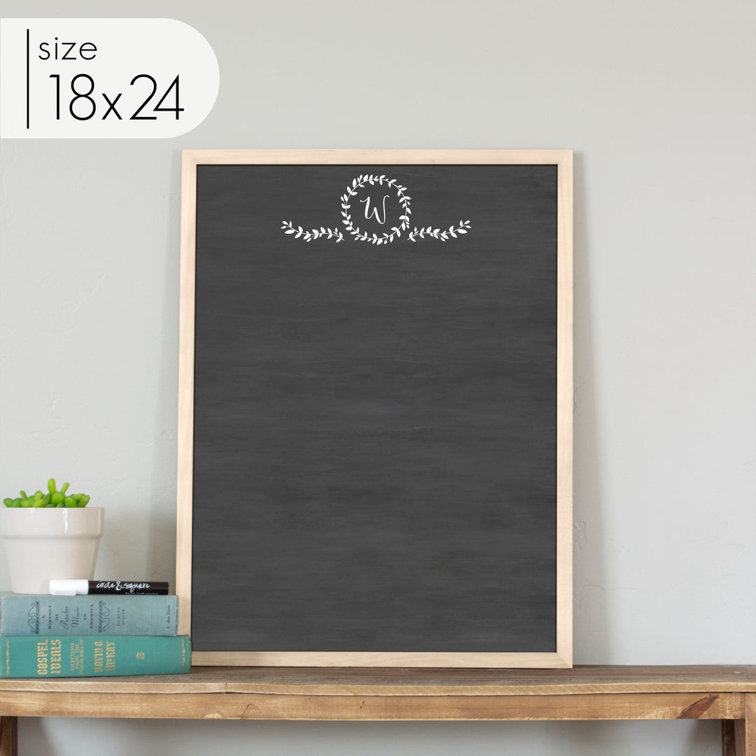 Large Framed Chalkboard | Vertical Donna