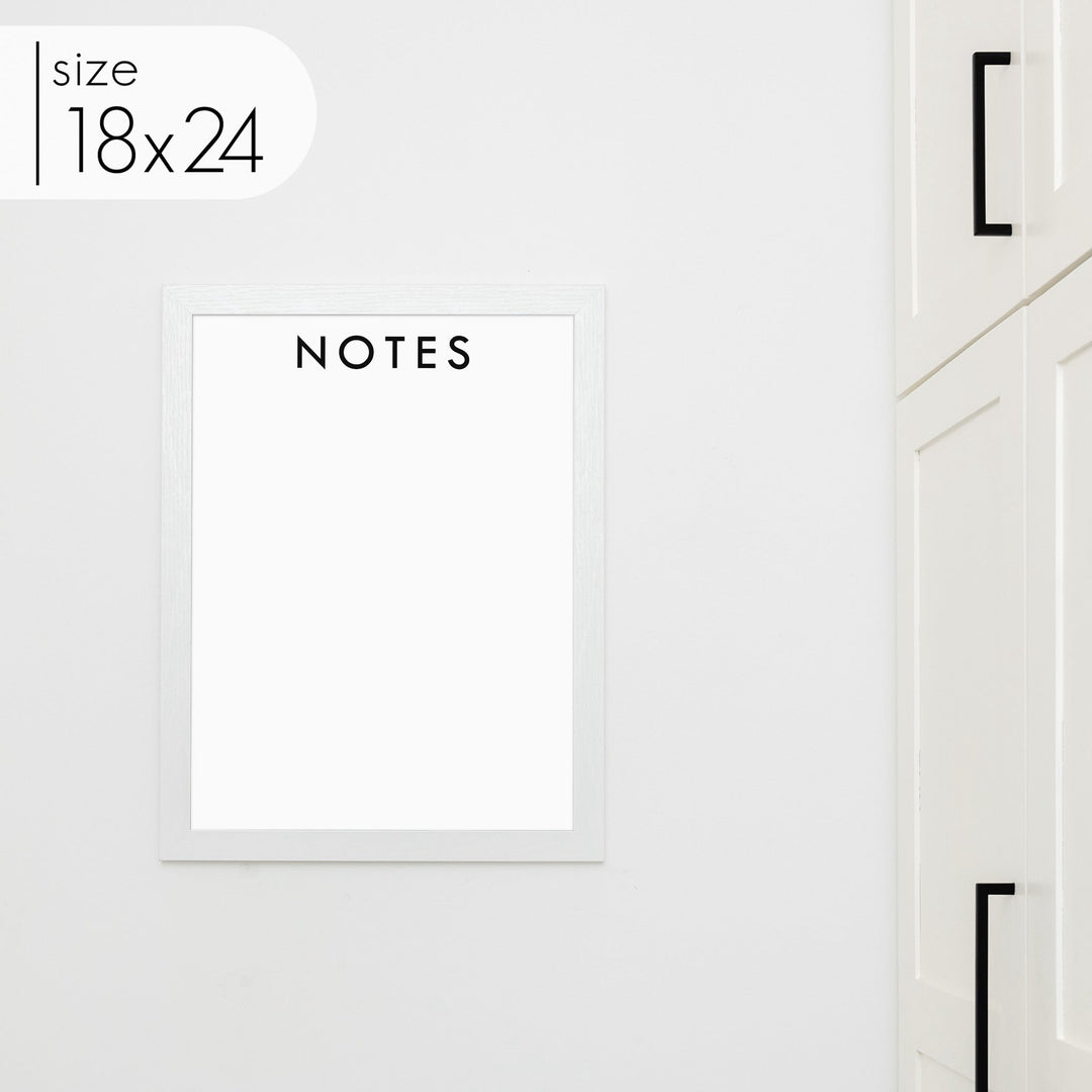 Large Framed Whiteboard | Vertical Madi