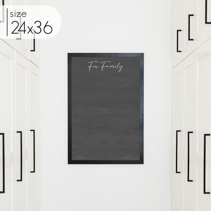 Large Framed Chalkboard | Vertical Pennington