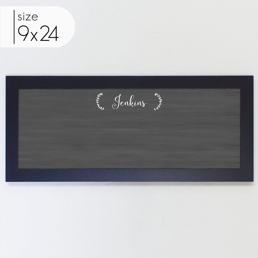Slim Framed Chalkboard | Horizontal Eagleton