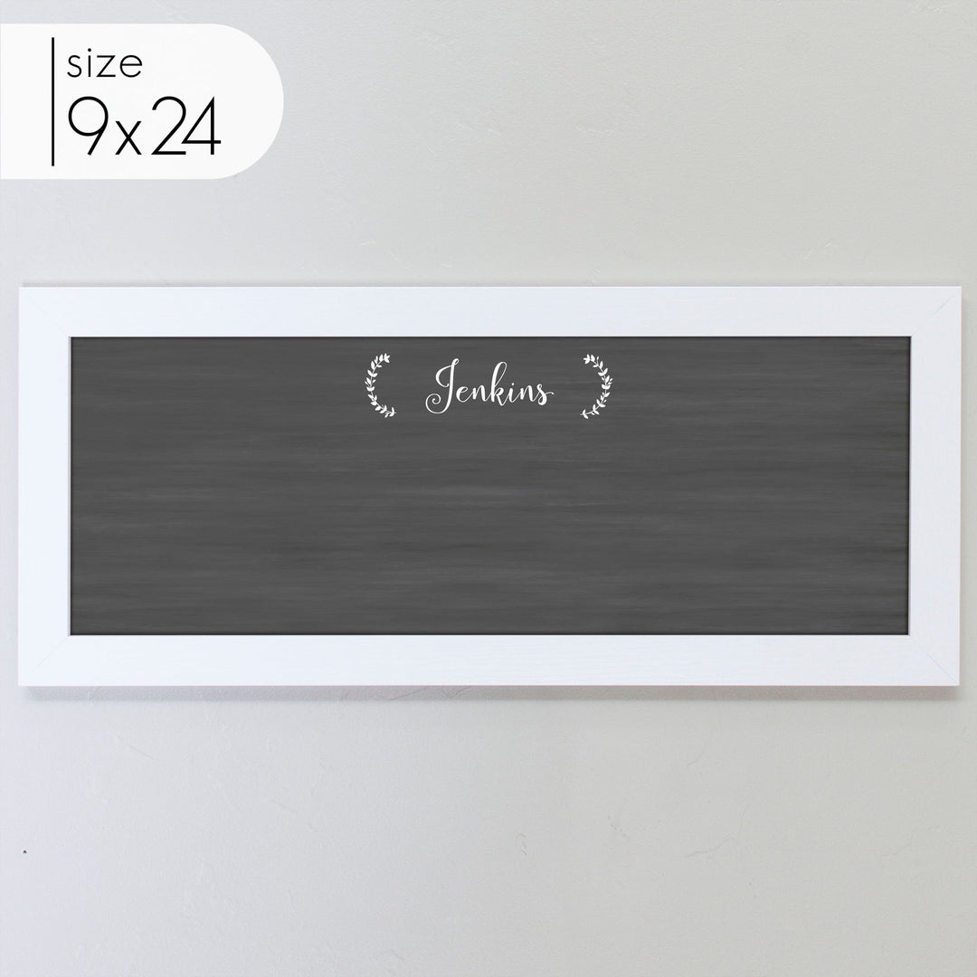 Slim Framed Chalkboard | Horizontal Eagleton