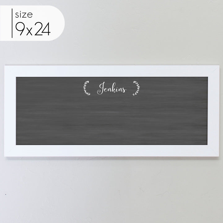 Slim Framed Chalkboard | Horizontal Eagleton