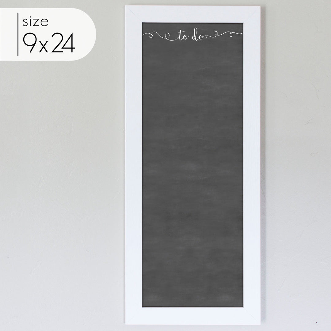 Slim Framed Chalkboard | Vertical Knope