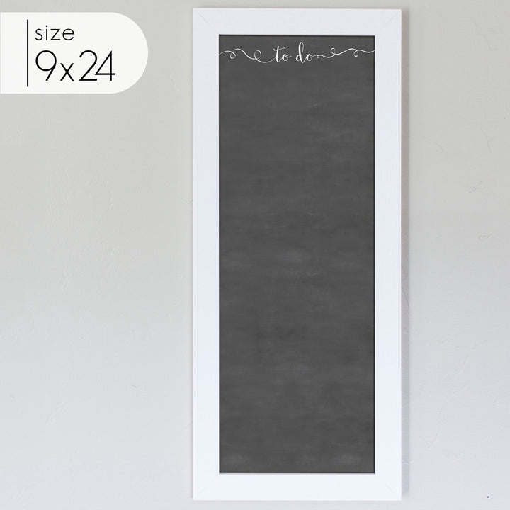 Slim Framed Chalkboard | Vertical Knope
